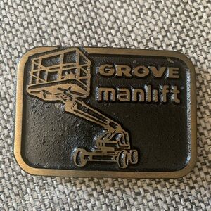 Grove Manlift Belt Buckle